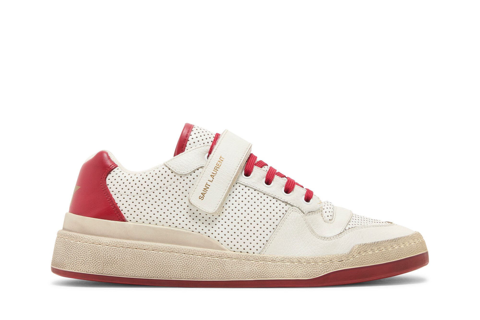 Saint Laurent SL-24 'White Red' 557624-04L20-9490