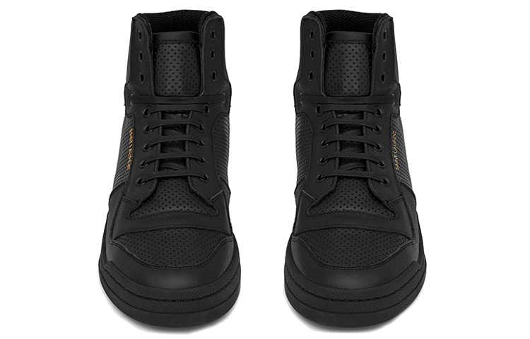 Lookbook 圣罗兰 SL-24 中帮‘黑色’ 610618-04LB1-1000