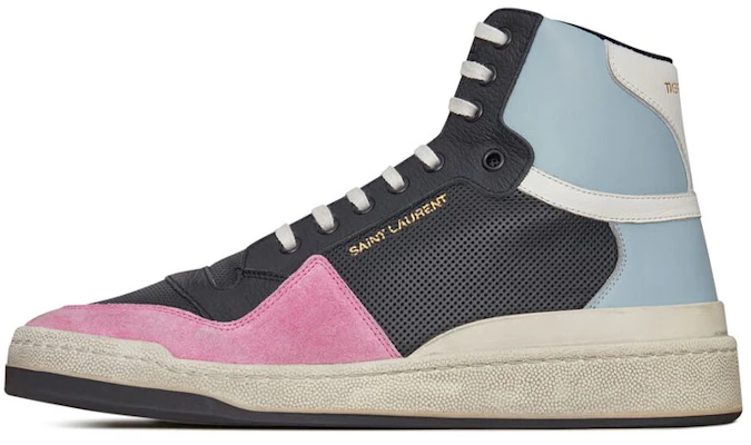 Saint Laurent SL-24 Mid ''Schwarz Rosa Blau'' 610618-2R430-6050 Buy Saint Laurent SL-24 Mid ''Schwarz Rosa Blau'' 610618-2R430-6050