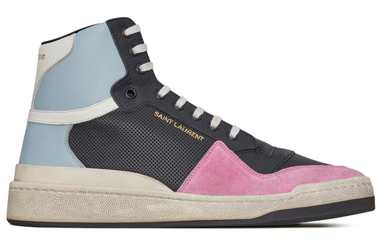Order Saint Laurent SL-24 Mid ''Schwarz Rosa Blau'' 610618-2R430-6050