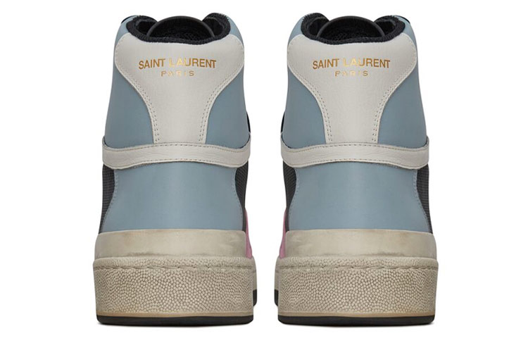 Purchase Saint Laurent SL-24 Mid ''Schwarz Rosa Blau'' 610618-2R430-6050