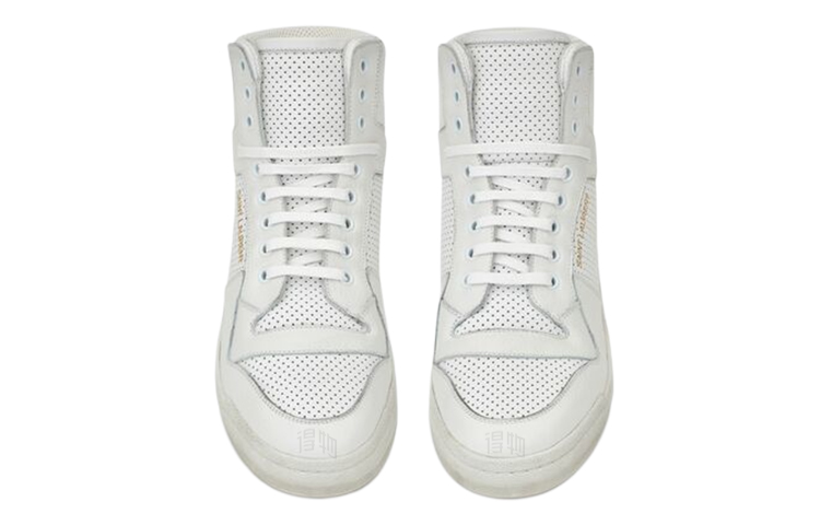 Shop Saint Laurent SL-24 Mid 'Optik Putih' 610618-04LB0-9030