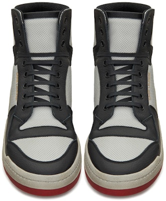 Saint Laurent SL-24 Mid 'Optic White Black' 610618-1JZC0-9670 Shop Saint Laurent SL-24 Mid 'Optic White Black' 610618-1JZC0-9670