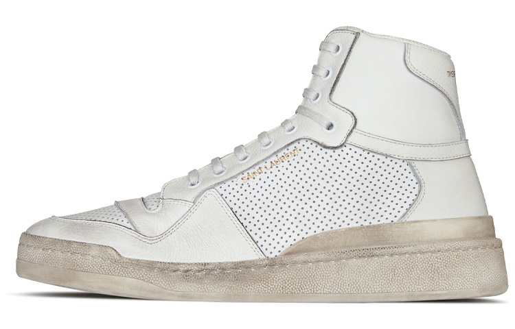 Saint Laurent SL-24 Mid 'White' 610618-1JZ50-9030