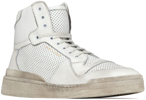 Saint Laurent SL-24 Mid 'White' 610618-1JZ50-9030 Lookbook Saint Laurent SL-24 Mid 'White' 610618-1JZ50-9030