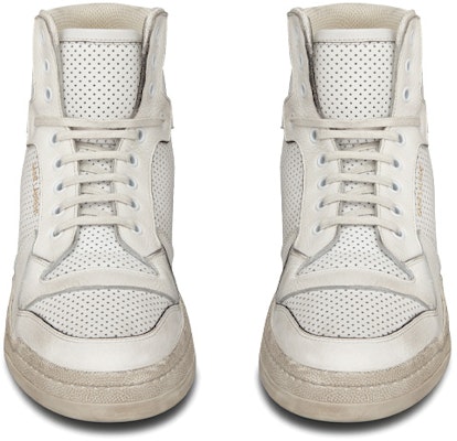 Saint Laurent SL-24 Mid 'White' 610618-1JZ50-9030 Shop Saint Laurent SL-24 Mid 'White' 610618-1JZ50-9030