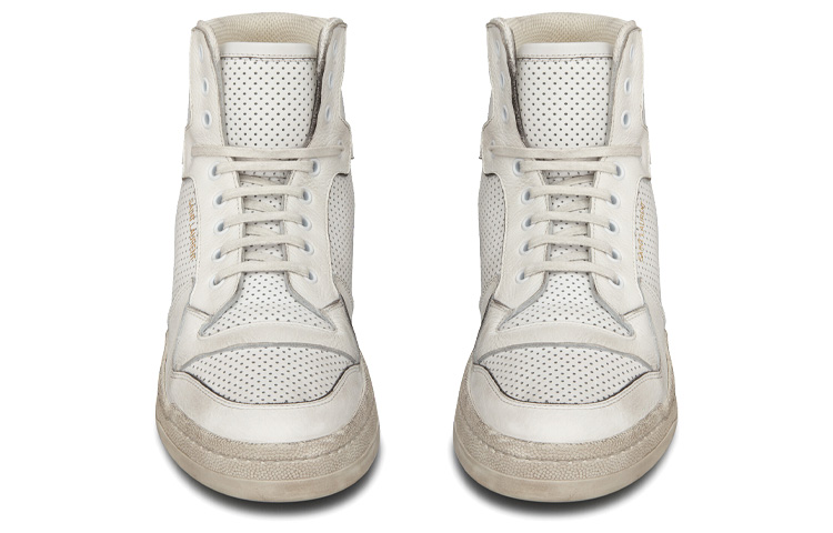 Shop Saint Laurent SL-24 Mid ''Bianco'' 610618-1JZ50-9030