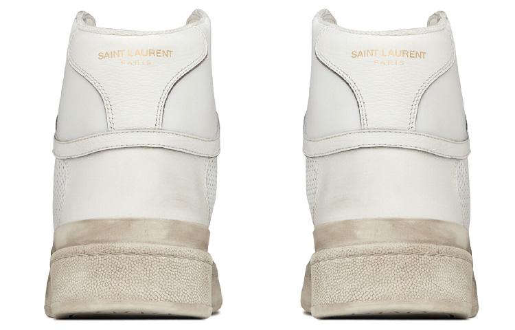 Purchase Saint Laurent SL-24 Mid ''Bianco'' 610618-1JZ50-9030
