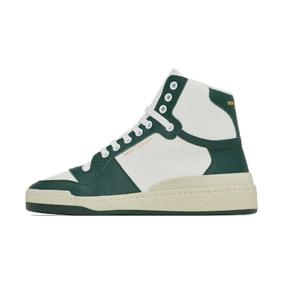 Saint Laurent SL-24 Mid 'White Dark Green'