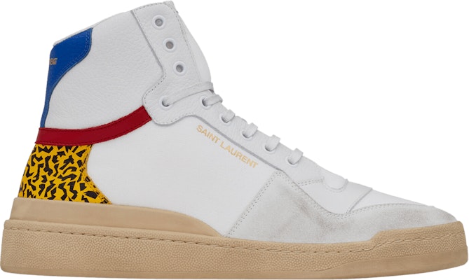 Saint Laurent SL-24 Mid ''Putih Leopard'' 669430-12N40-4062 Buy Saint Laurent SL-24 Mid ''Putih Leopard'' 669430-12N40-4062