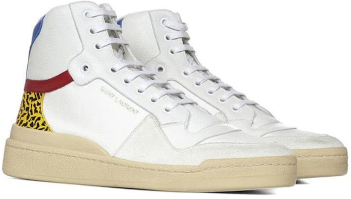 聖羅蘭 SL-24 中筒「白色豹紋」669430-12N40-4062 Shop 聖羅蘭 SL-24 中筒「白色豹紋」669430-12N40-4062