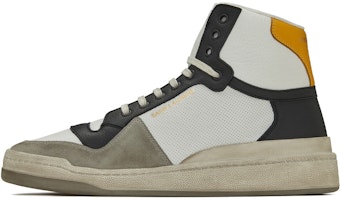 Saint Laurent SL-24 Mid 'White Yellow' 6106181JZB09664 Saint Laurent SL-24 Mid 'White Yellow' 6106181JZB09664