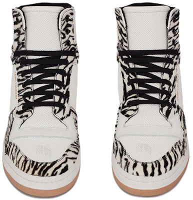 Saint Laurent SL-24 Mid ''Zebra'' Sneakers 713857-AAAXE-2039 Lookbook Saint Laurent SL-24 Mid ''Zebra'' Sneakers 713857-AAAXE-2039