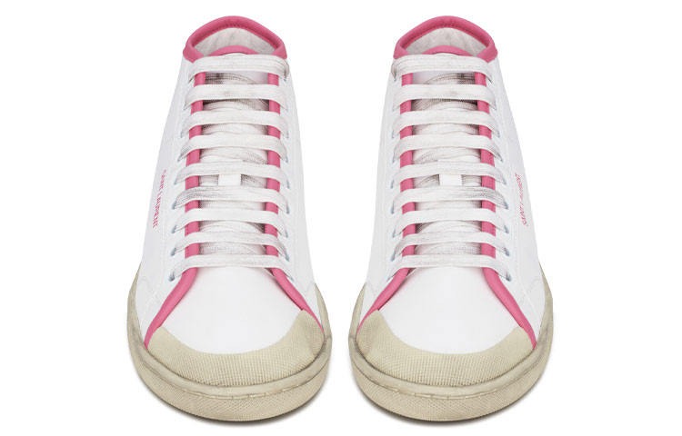 Lookbook Saint Laurent SL-39 Mid 'Putih Pink' 653489-00NI2-9052