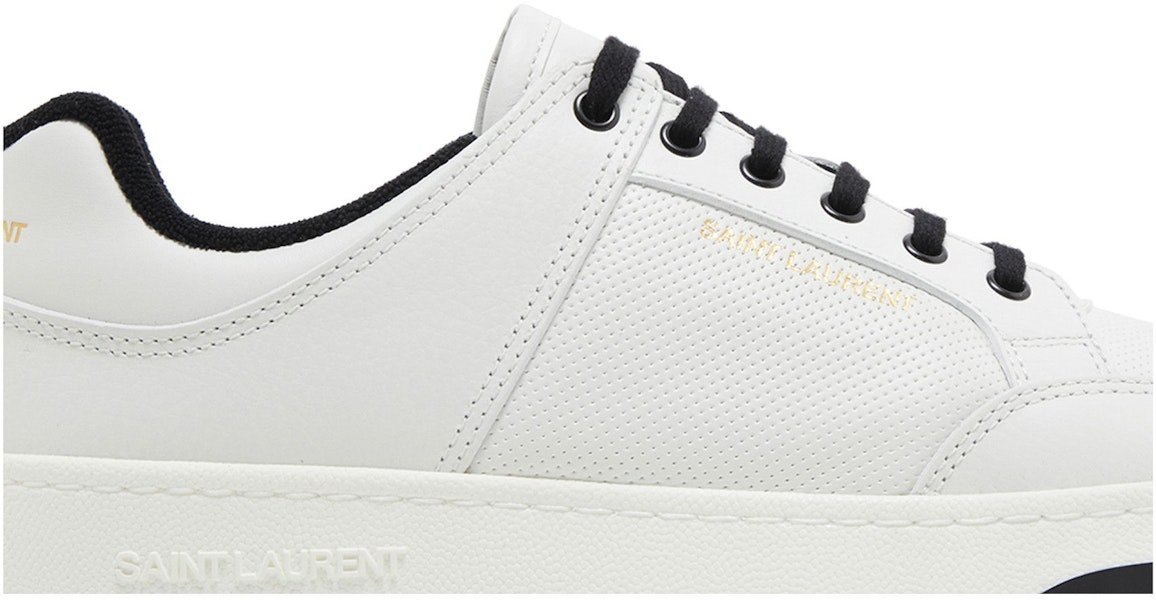 Saint Laurent SL-61 Low 'Optical White' Putih 713600-AAAWR-9030 Lookbook Saint Laurent SL-61 Low 'Optical White' Putih 713600-AAAWR-9030