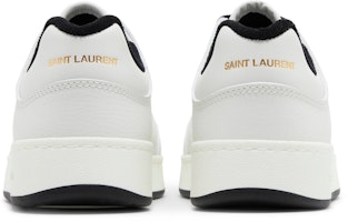 SAINT LAURENT聖羅蘭 SL/61 皮革 粒面低筒 時尚板鞋 白色 Details for SAINT LAURENT聖羅蘭 SL/61 皮革 粒面低筒 時尚板鞋 白色
