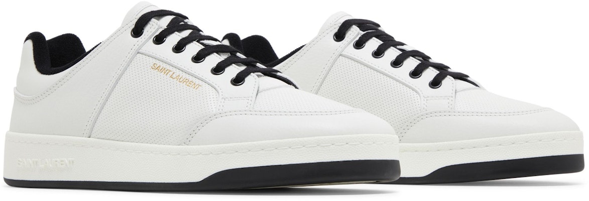 Saint Laurent SL-61 Low 'Optical White' Putih 713600-AAAWR-9030 1