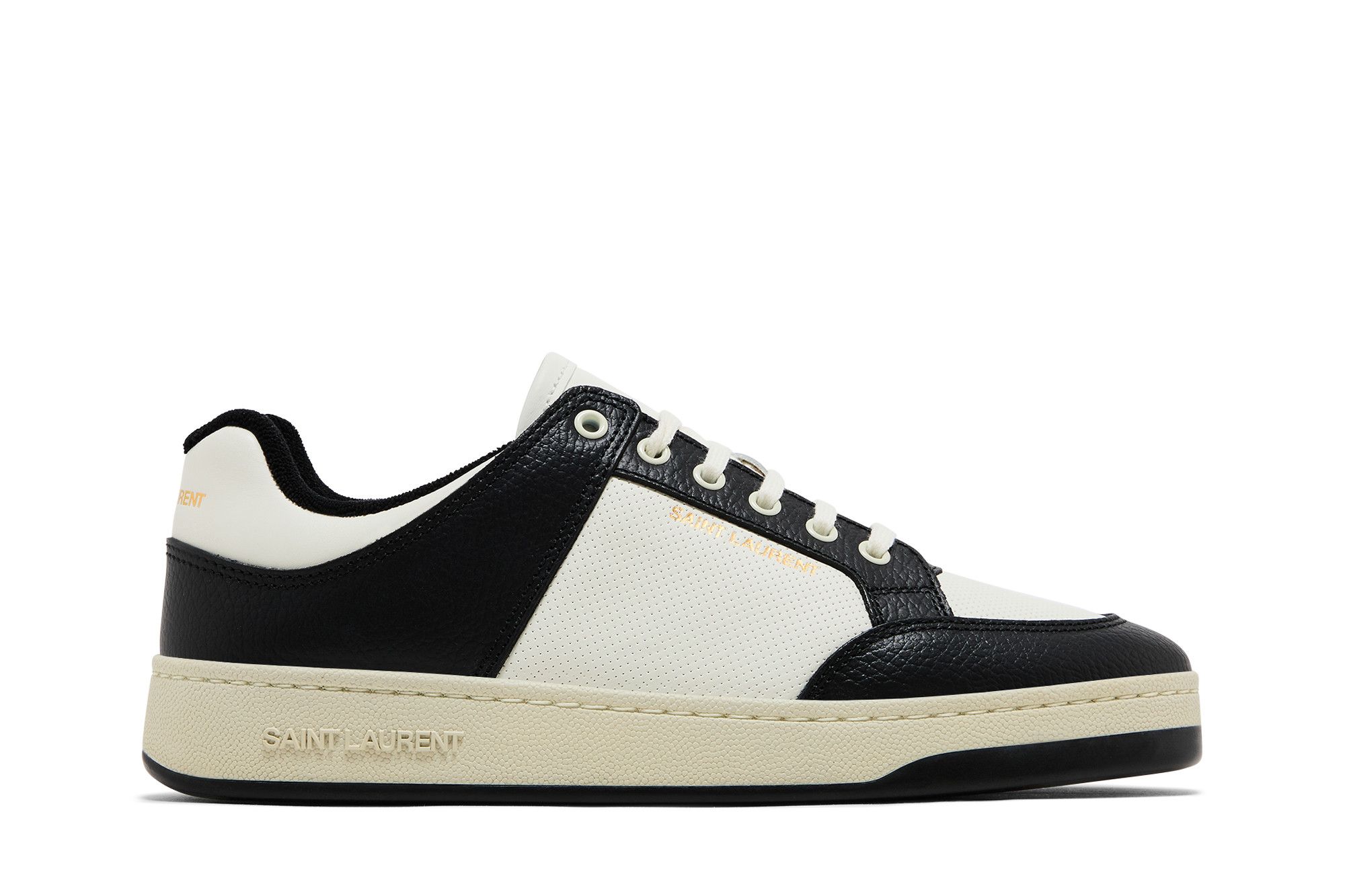 Saint Laurent SL-61 Low 'White Black' 713600-AAAWR-9063