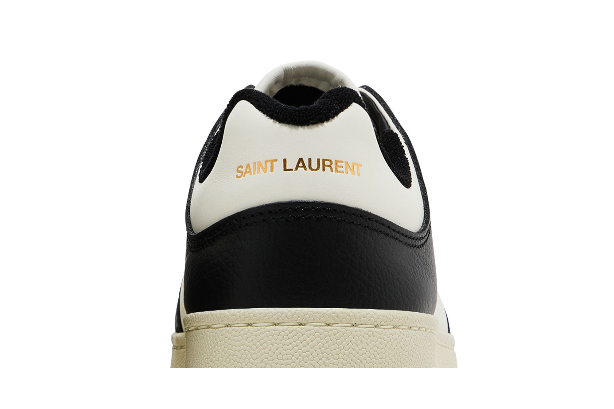 Cheap Saint Laurent SL-61 Low '白色黑色' 713600-AAAWR-9063