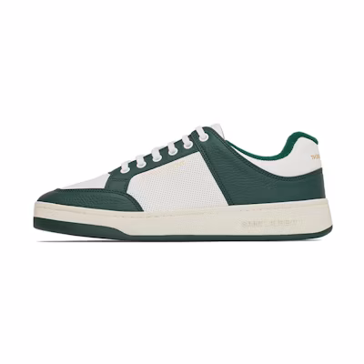 Saint Laurent SL-61 Low 'White Dark Green'