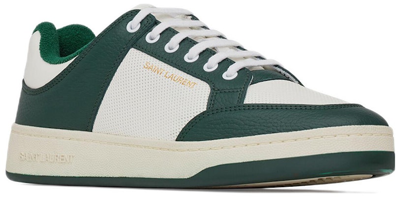 Saint Laurent SL-61 Low 'Putih Hijau Gelap' 713600-AAAWR-6379 Order Saint Laurent SL-61 Low 'Putih Hijau Gelap' 713600-AAAWR-6379