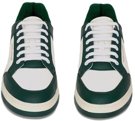 Saint Laurent SL-61 Low 'White Dark Green' 713600-AAAWR-6379 Lookbook Saint Laurent SL-61 Low 'White Dark Green' 713600-AAAWR-6379