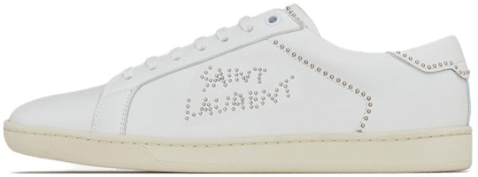 Saint Laurent SL-80 Low 'Optic White Studded' 711243-AAASW-9030 Saint Laurent SL-80 Low 'Optic White Studded' 711243-AAASW-9030