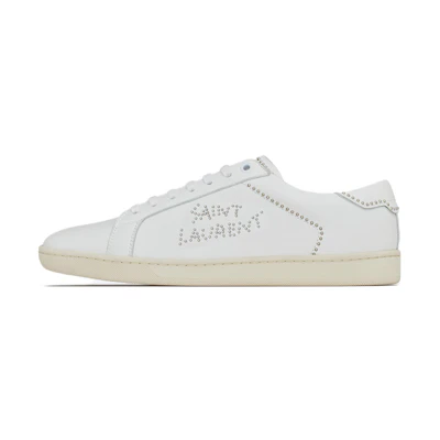 Saint Laurent SL-80 Low 'Optic White Studded'