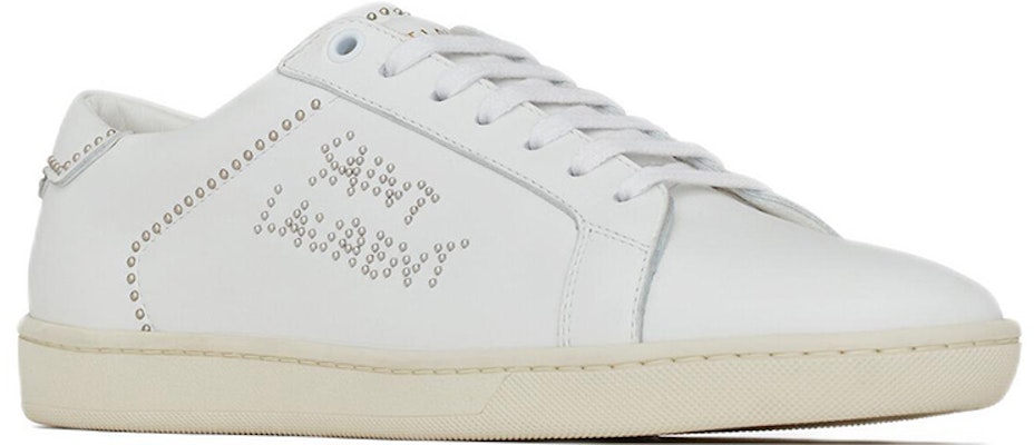 サンローラン SL-80 ロー ''オプティックホワイト スタッズ'' 711243-AAASW-9030 Order サンローラン SL-80 ロー ''オプティックホワイト スタッズ'' 711243-AAASW-9030