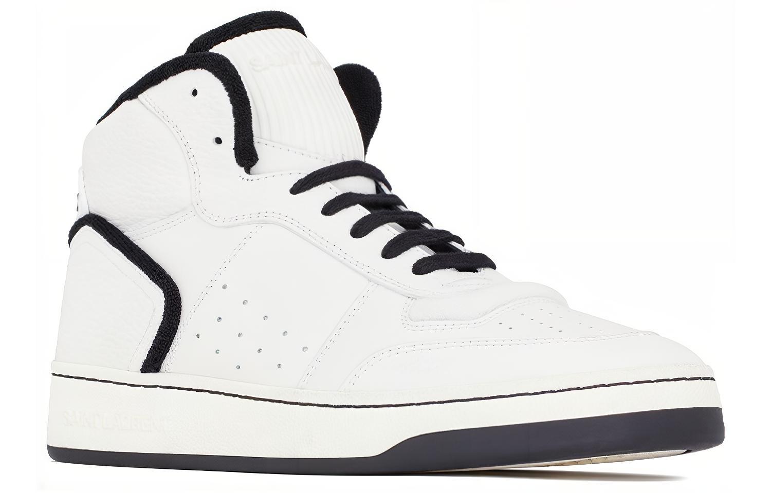 Lookbook 생 로랑 SL-80 미드 "화이트" (59 characters) 711250-AABV5-1006