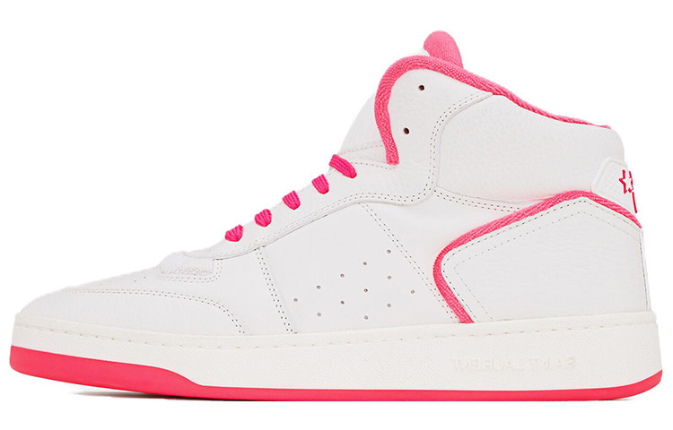 Saint Laurent SL-80 Mid 'White Neon Pink' 711250-AABV4-9090