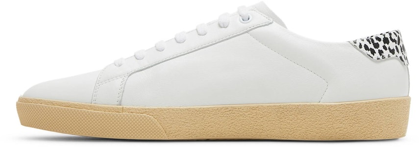 圣罗兰 SL-06 Court 豹纹皮革鞋 610685-00NL0-9381 Lookbook 圣罗兰 SL-06 Court 豹纹皮革鞋 610685-00NL0-9381