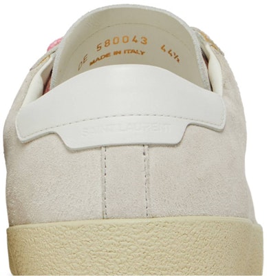 圣罗兰 SL-06 签名球鞋 '白粉' 翻毛皮 580043-0S020-9030 Sizing 圣罗兰 SL-06 签名球鞋 '白粉' 翻毛皮 580043-0S020-9030