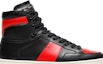 Order Saint Laurent SL-10H High Top Sneaker 'Hitam Merah' 418026-0MP30-1074