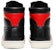 Saint Laurent SL-10H High Top Sneaker 'Hitam Merah' 418026-0MP30-1074