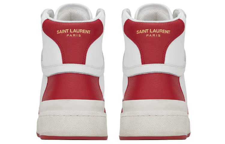 Purchase Saint Laurent SL/24 High 'Blanco Rojo Desgastado' 61061800NH09068