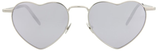 Saint Laurent SL 301 LouLou Metal-Frame Sunglasses Silver (SL301LOULO-30007818-003-00285) Saint Laurent SL 301 LouLou Metal-Frame Sunglasses Silver (SL301LOULO-30007818-003-00285)