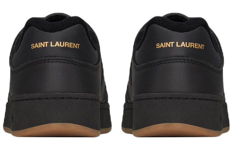 Purchase サンローラン SL/61 黒革ローカット 69078904GAA1000