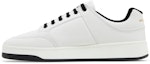 Lookbook Saint Laurent SL-61 Low 'Optical White' Putih 713600-AAAWR-9030