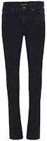 SAINT LAURENT Slim Fit Solid Black Jeans 622876Y890V1252 SAINT LAURENT Slim Fit Solid Black Jeans 622876Y890V1252