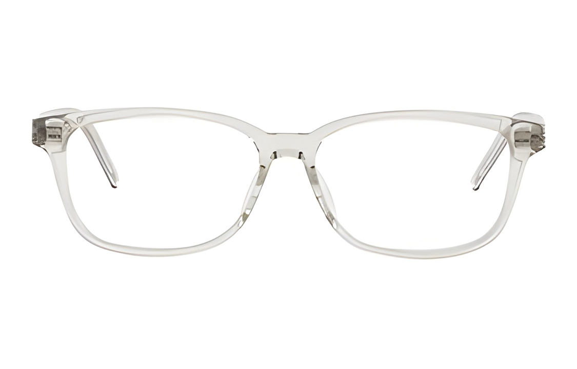 Saint Laurent Slim Optical Eyewear Silver Transparent Unisex Square Frame Glasses SL M109/F-004 圖 4
