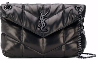 Saint Laurent Small Puffer Shoulder Bag Black Saint Laurent Small Puffer Shoulder Bag Black