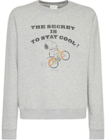Saint Laurent Snoopy Print Grey Sweatshirt Unisex 664350Y36HT1485 Saint Laurent Snoopy Print Grey Sweatshirt Unisex 664350Y36HT1485