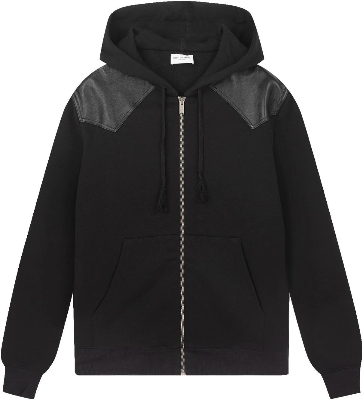 saint-laurent-solid-color-patchwork-zip-up-hoodie-jacket-men-s71-dm-0273-s30342