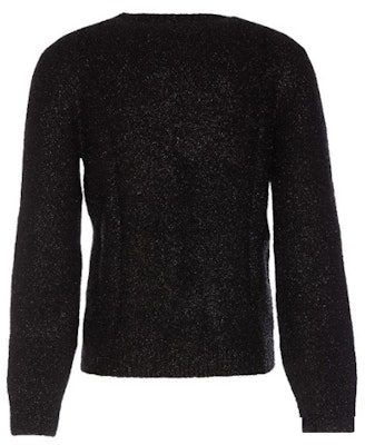 SAINT LAURENT Suéter de Cachemira Negro con Estampado de Lunares. 710733Y75RC1001 Lookbook SAINT LAURENT Suéter de Cachemira Negro con Estampado de Lunares. 710733Y75RC1001