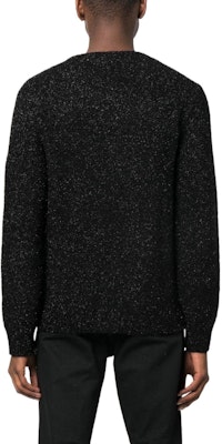 SAINT LAURENT Suéter de Cachemira Negro con Estampado de Lunares. 710733Y75RC1001 Purchase SAINT LAURENT Suéter de Cachemira Negro con Estampado de Lunares. 710733Y75RC1001