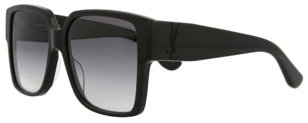 Kacamata Hitam Saint Laurent Square-Frame Acetate Hitam/Abu (SLM9-30001591-002-00011) Order Kacamata Hitam Saint Laurent Square-Frame Acetate Hitam/Abu (SLM9-30001591-002-00011)