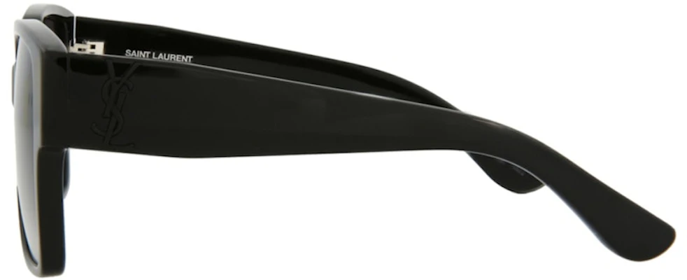 Kacamata Hitam Saint Laurent Square-Frame Acetate Hitam/Abu (SLM9-30001591-002-00011) Lookbook Kacamata Hitam Saint Laurent Square-Frame Acetate Hitam/Abu (SLM9-30001591-002-00011)