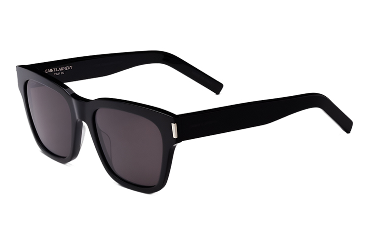 Saint Laurent Square Acetate Sunglasses Unisex Black 713743Y99011000
