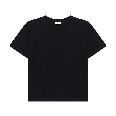 Saint Laurent SS18 Heart Back Graphic Tee Black 497188YB2MQ1004